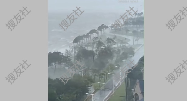 直播“桦加沙” 广东珠海进入12级风圈